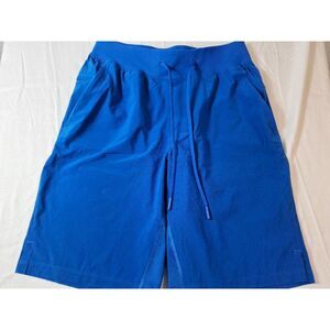LULULEMON License To Train Linerless Shorts Mens Sz S Royal Blue 9" Inseam Comfy